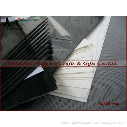 Black White Wedding Photo Album PVC Sheets